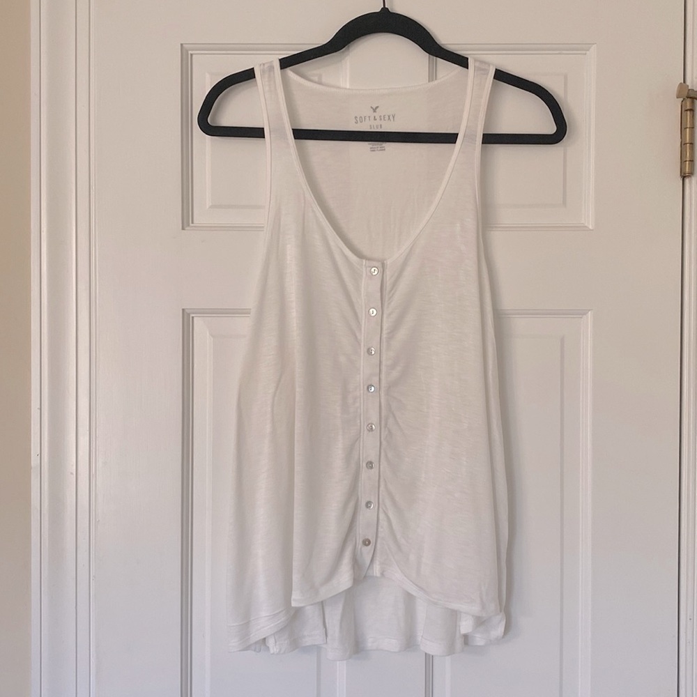 White American Eagle tank small